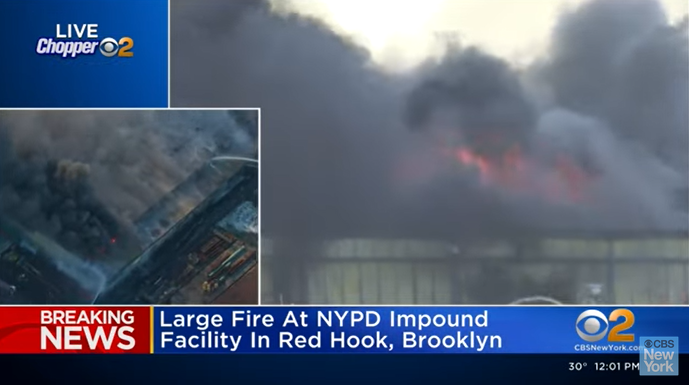 L'incendio di una Ebike è la causa dell'incendio del deposito prove della polizia di New York?